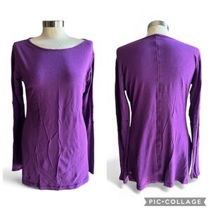 Lululemon Purple Devotion Long Sleeve Tee